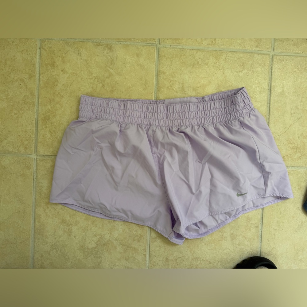 Nike Women's Light Purple Athletic Running Shorts